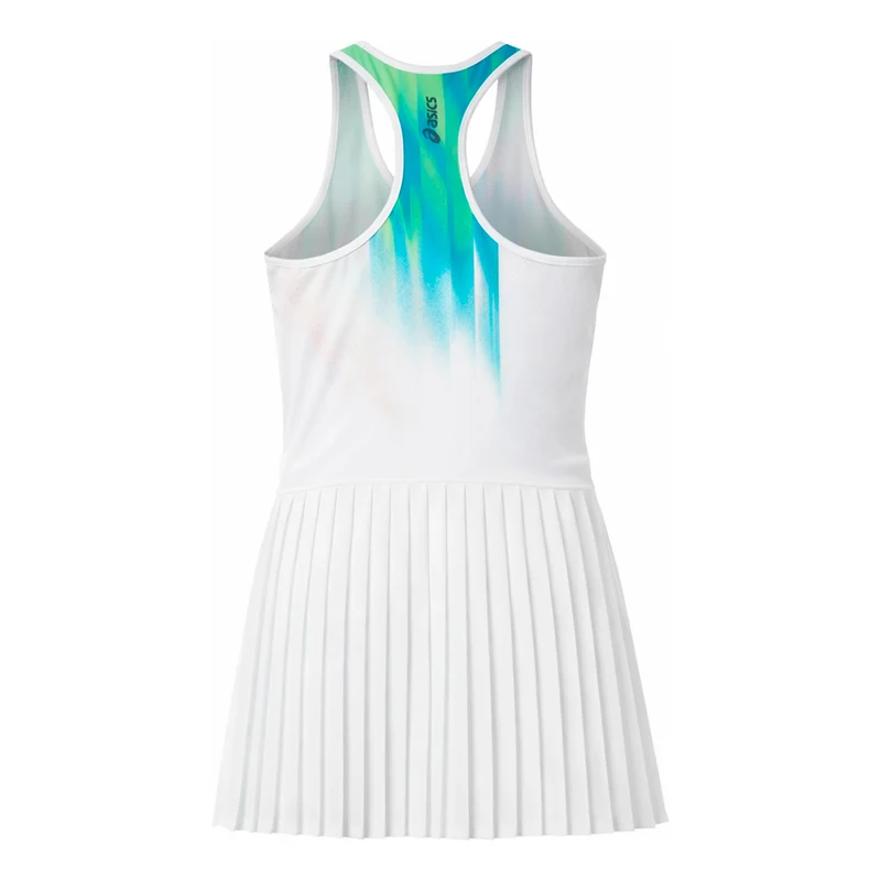 AOP Kleid Damen - weiß, mehrfarbig
