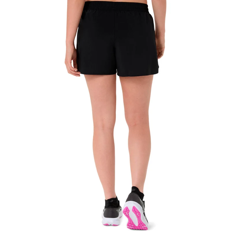 Metarun Split Laufshorts Damen-schwarz