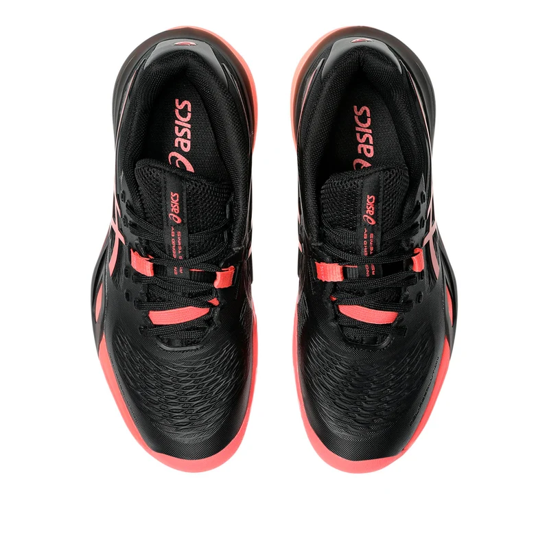 Gel-Resolution X Sandplatzschuh Damen - schwarz, neonpink