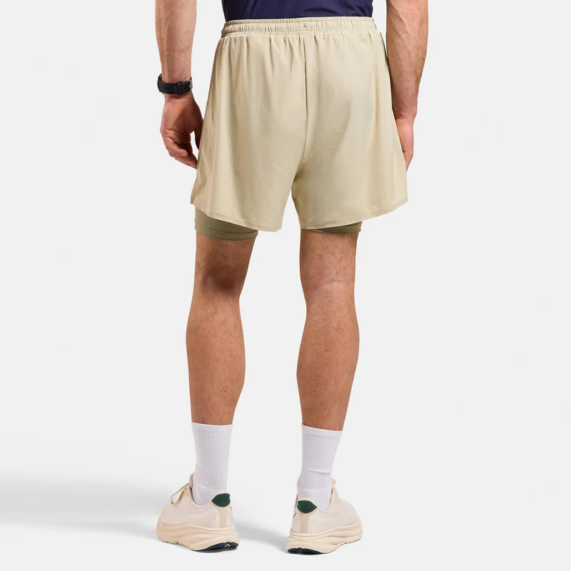 Zeroweight 5in 2in1 Laufshorts Herren-grau