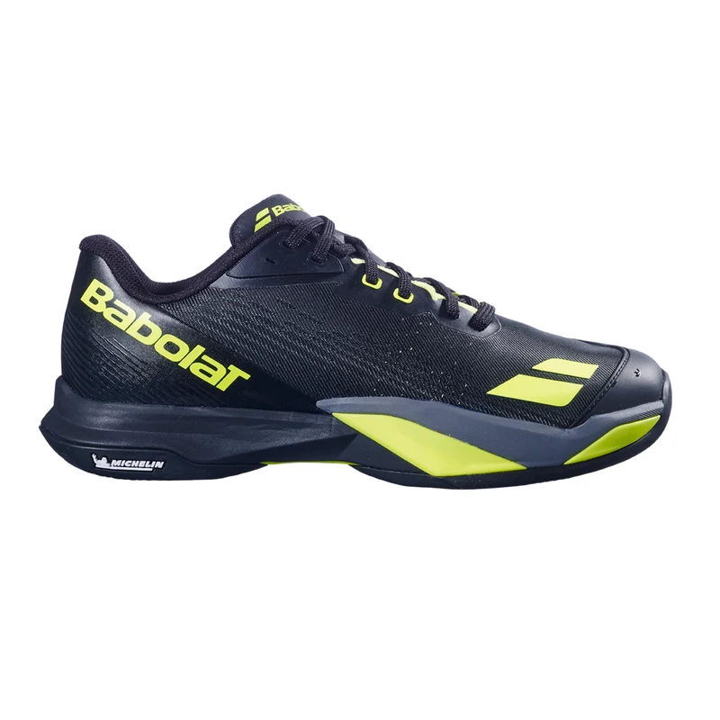 Jet Mach 4 Sandplatzschuh Herren - schwarz, neongelb
