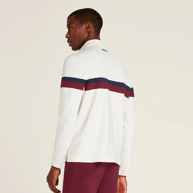 Elevate Performance Half-Zip Longsleeve Herren-sand