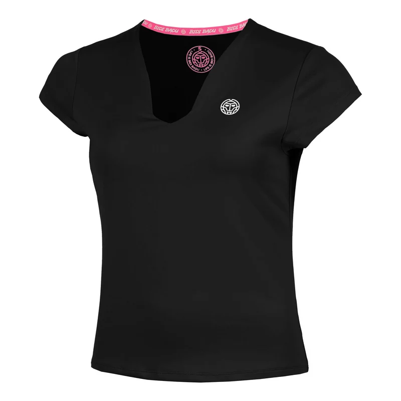 Crew 2.0 V-Neck T-Shirt Damen-schwarz
