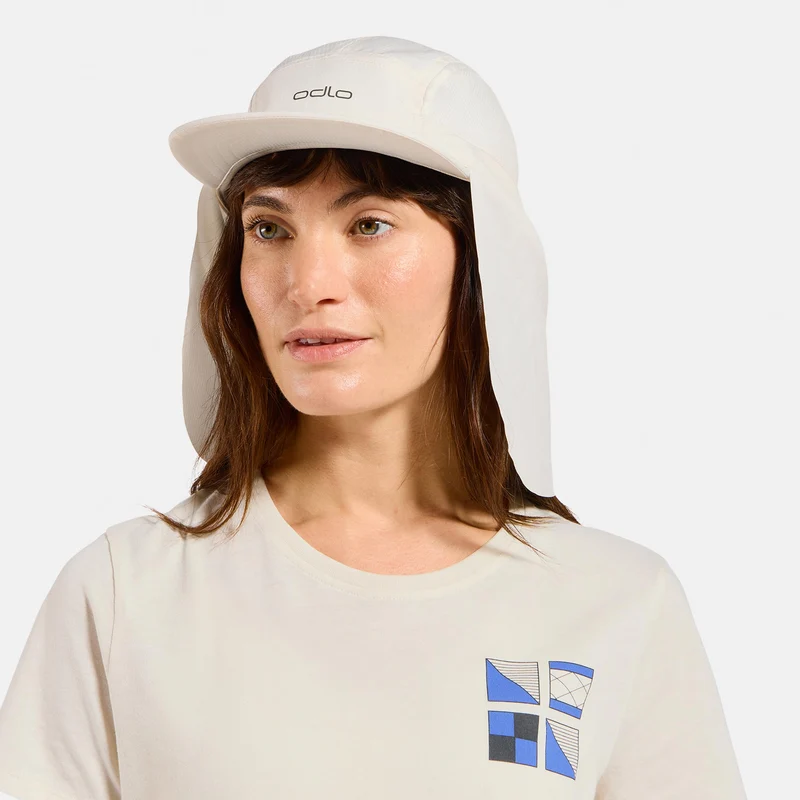Performance Light Shade Cap Unisex-creme