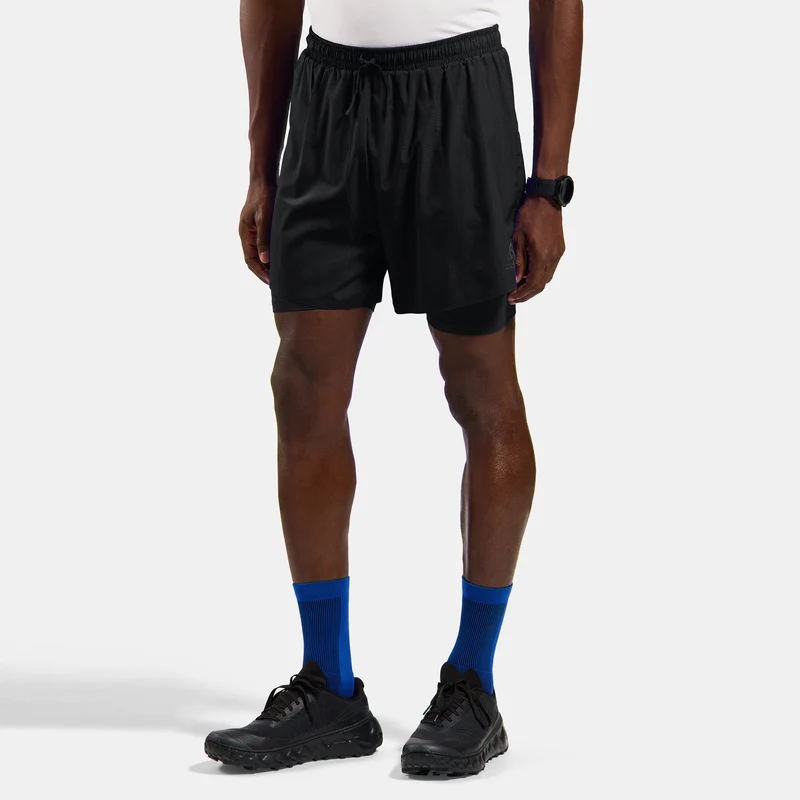 Zeroweight 5in 2in1 Laufshorts Herren-schwarz