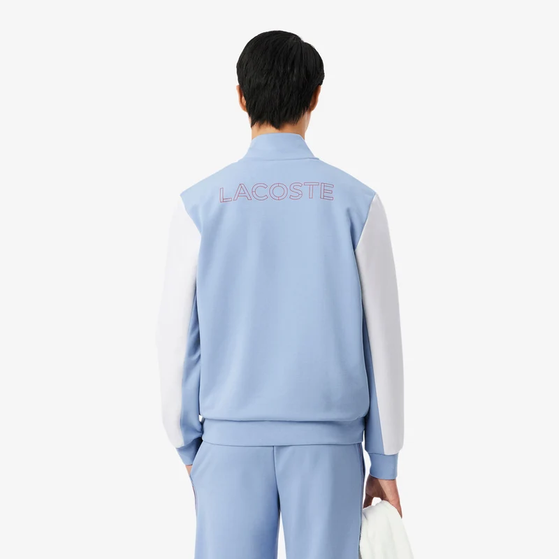 Trainingsjacke Herren - blaugrau, weiß