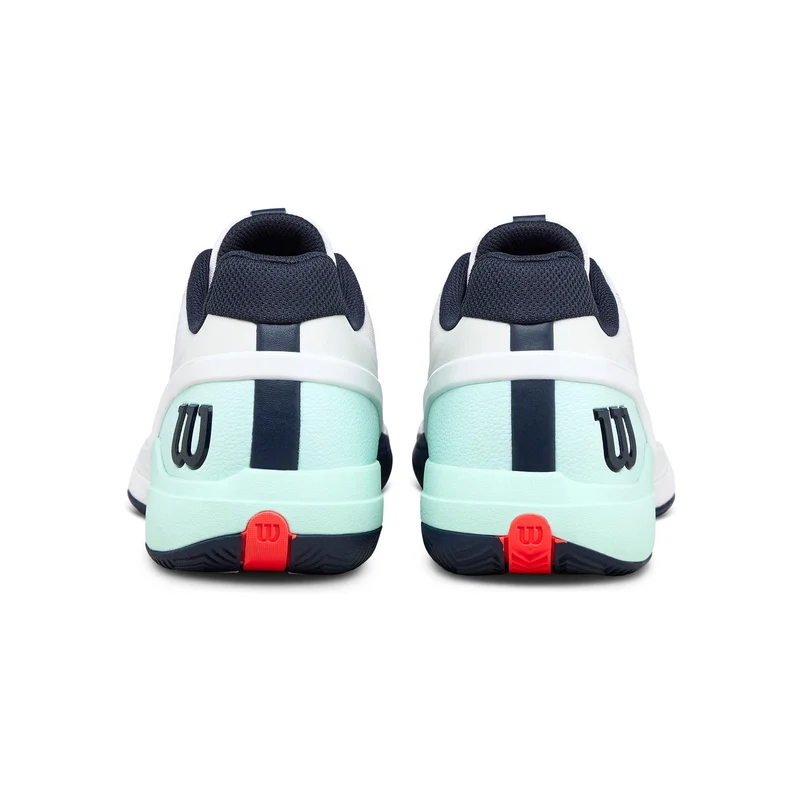 Rush Pro 5 Sandplatzschuh Herren-weiß, türkis