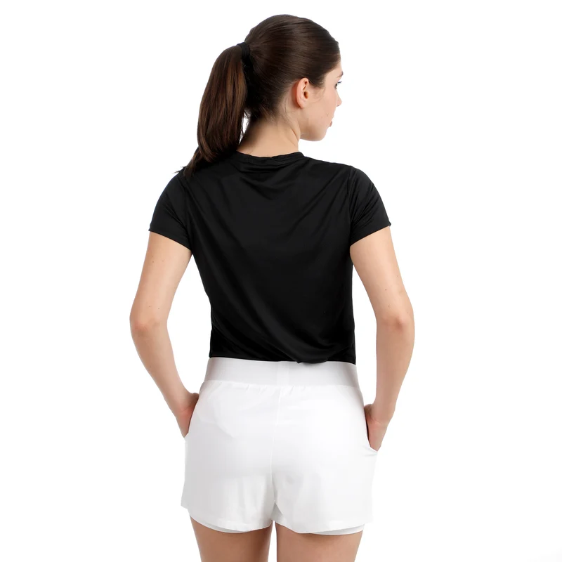 Crew 2.0 T-Shirt Damen-schwarz