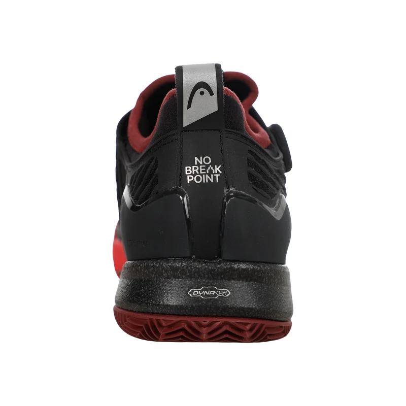 Endure Pro Sandplatzschuh Herren-schwarz, rot