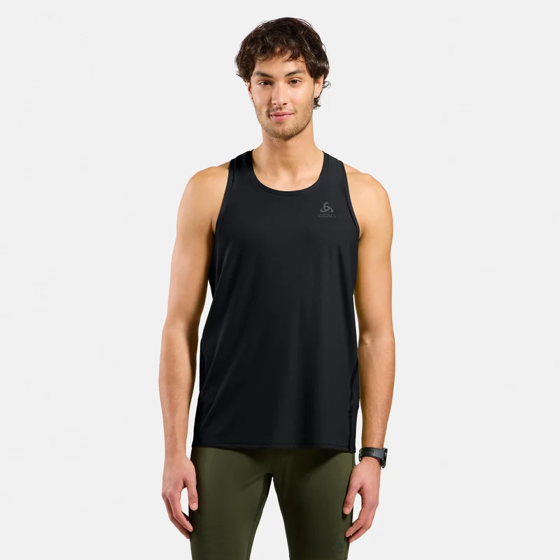 Zeroweight Chill-Tec Laufshirt Herren-schwarz