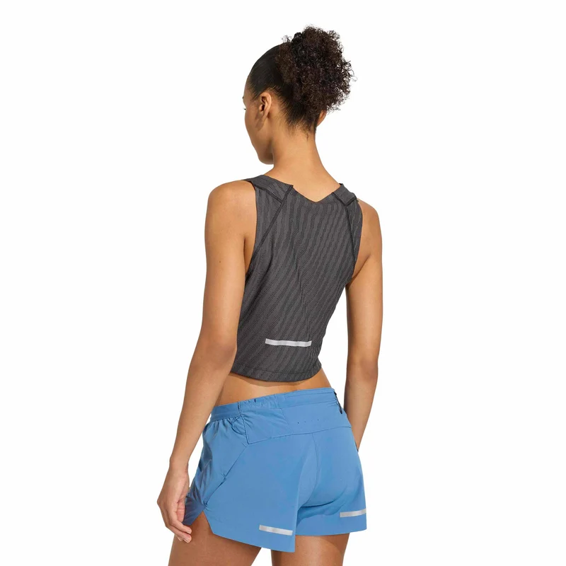 adi365 Climacool+ Crop Laufshirt Damen-schwarz