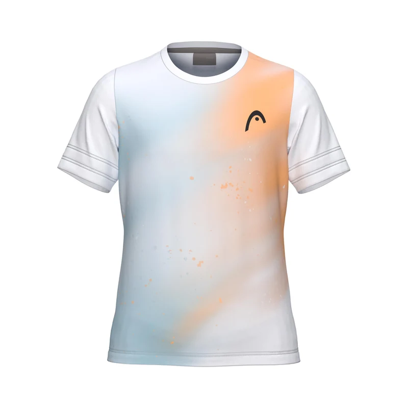 Tie-Break II T-Shirt Mädchen - apricot, weiß