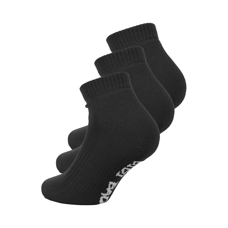 Crew Performance Tennis Socks 3 Pack -black