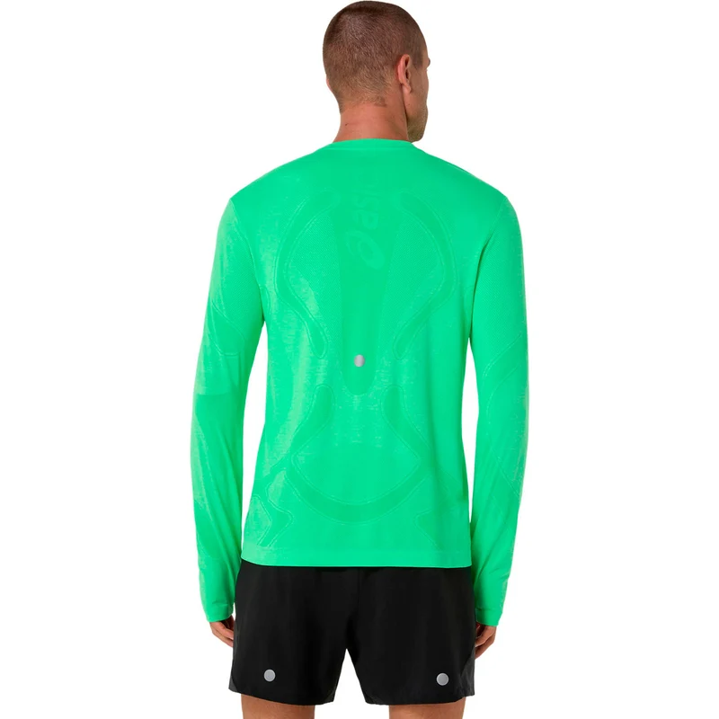 Road Seamless Laufshirt Herren - grün, grün