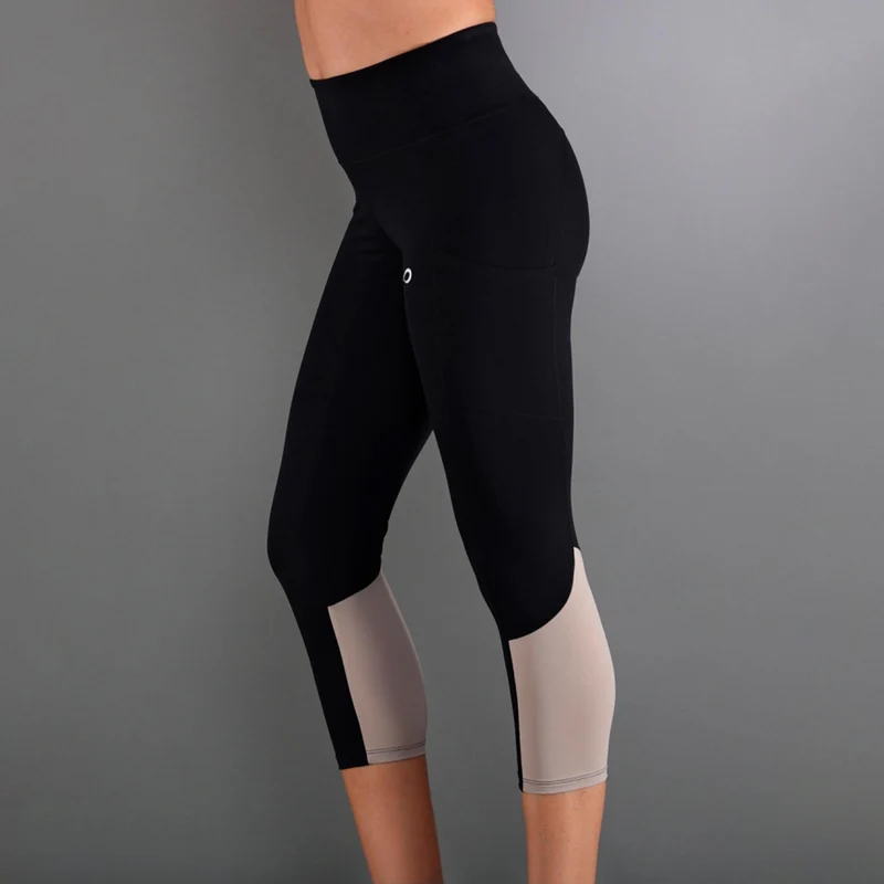 Malla 7/8 Tight Damen-schwarz