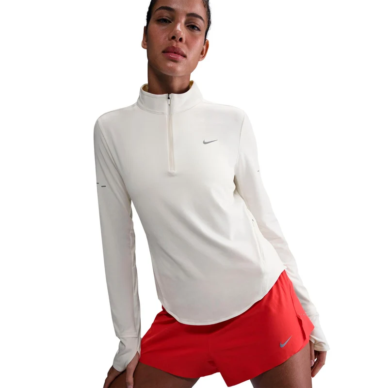 Swift Laufshirt Damen - creme, silber