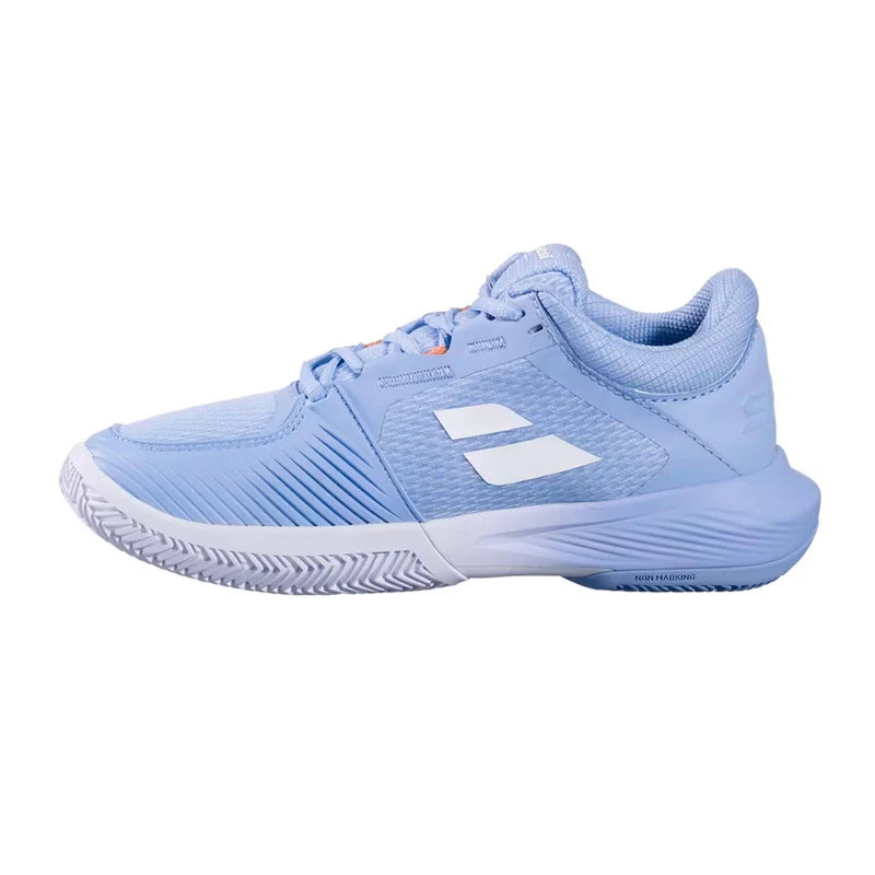 SFX 4 Sandplatzschuh Damen - hellblau, weiß