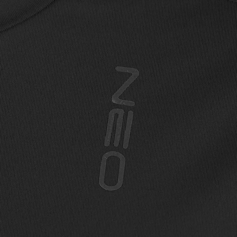 Feel the Vybe Laufshirt Damen-schwarz