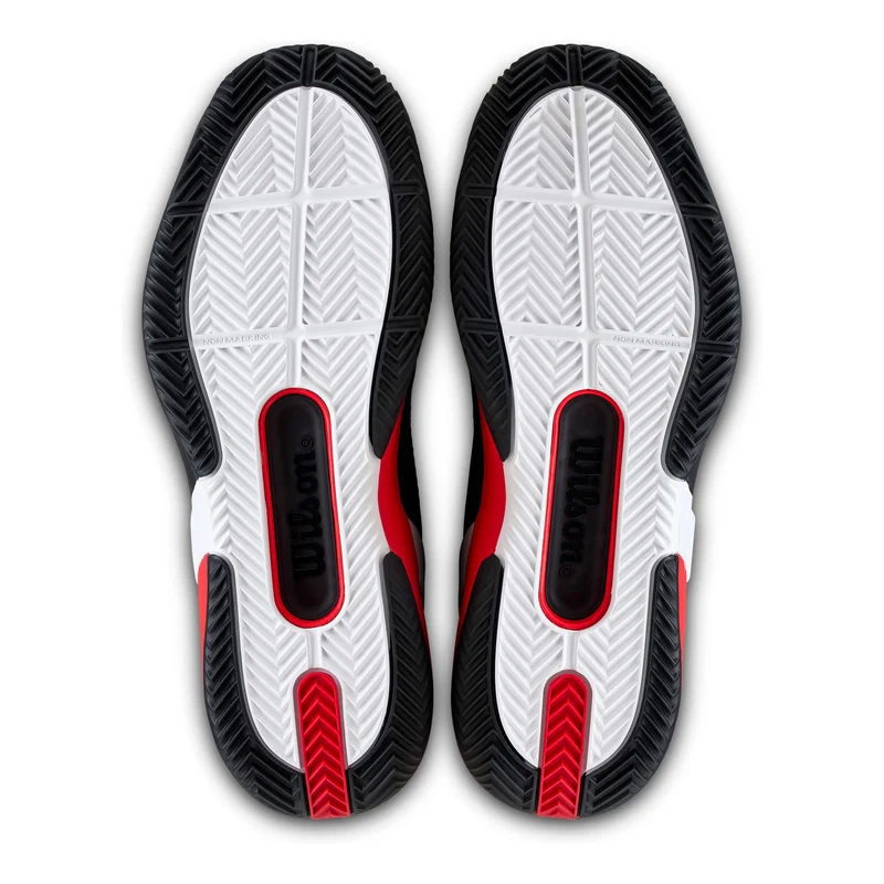 Rush Pro 5 Sandplatzschuh Herren-schwarz, neonrot