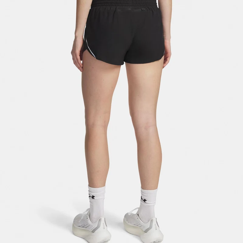 Velociti Pro 3in Laufshorts Damen - schwarz, silber
