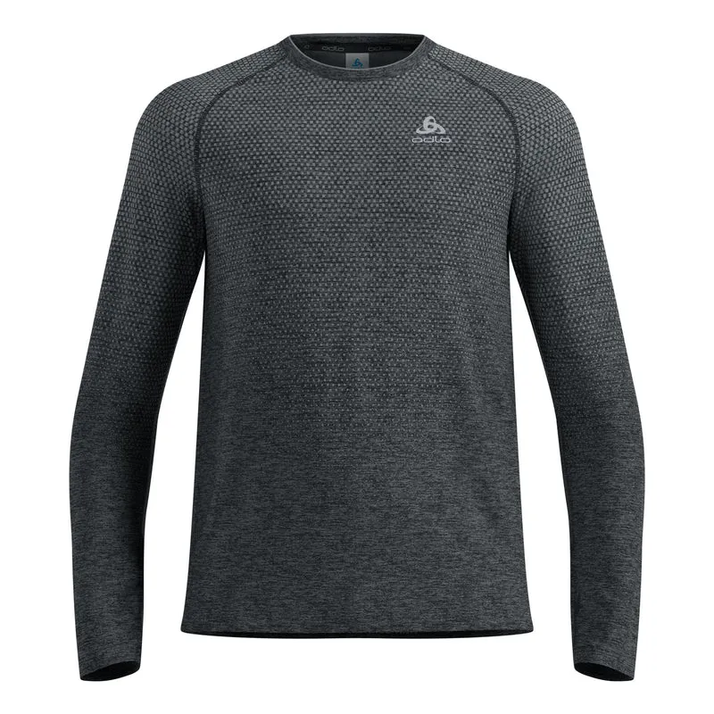 Essential Seamless Laufshirt Herren - grau