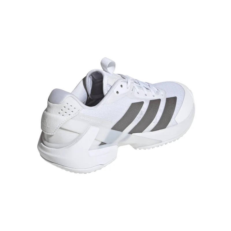 adizero Ubersonic 5 Rasenschuh Damen - weiß, silber