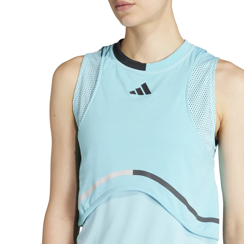 Match Pro Tank-Top Damen-Hellblau,Mehrfarbig