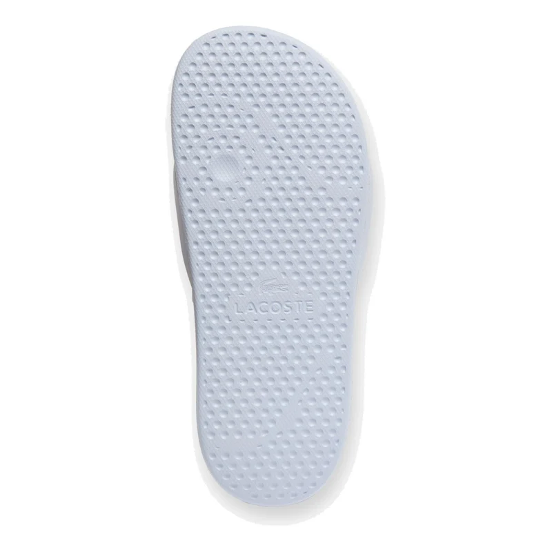 Serve Slide Badelatschen Damen - hellblau, weiß