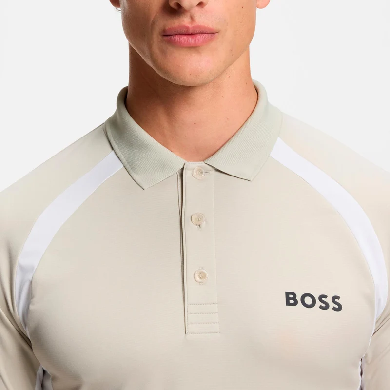 Spin Polo Herren-beige