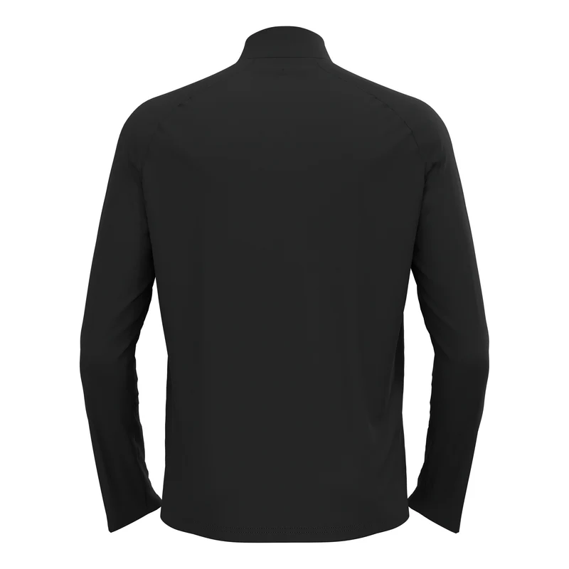 Essential 1/2 Zip Laufshirt Herren-schwarz