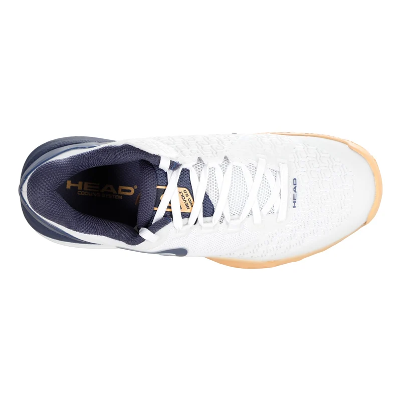 Revolt Pro 5.0 Sandplatzschuh Damen-weiß, apricot