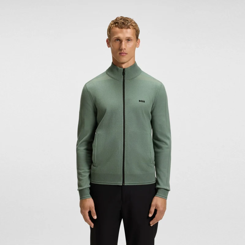 League Trainingsjacke Herren-oliv