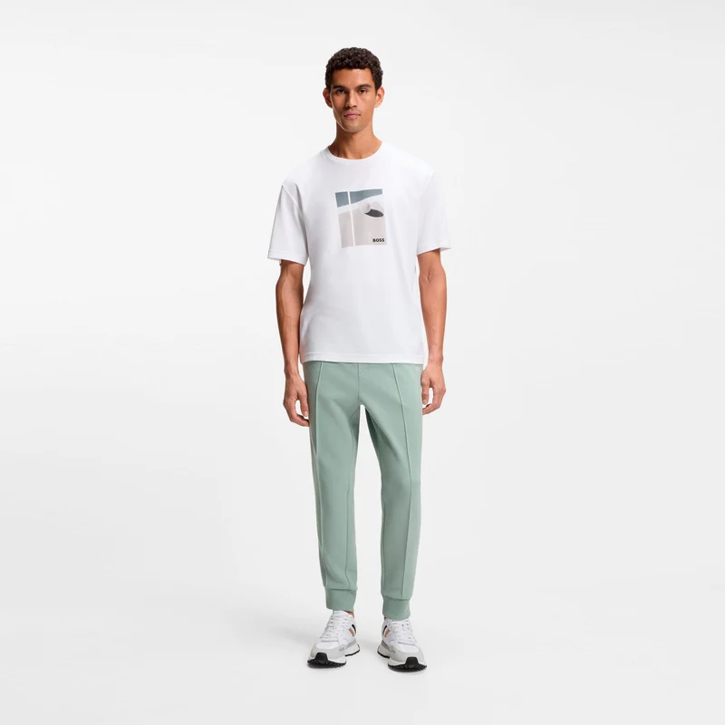 Join Relaxed T-Shirt Herren-weiß