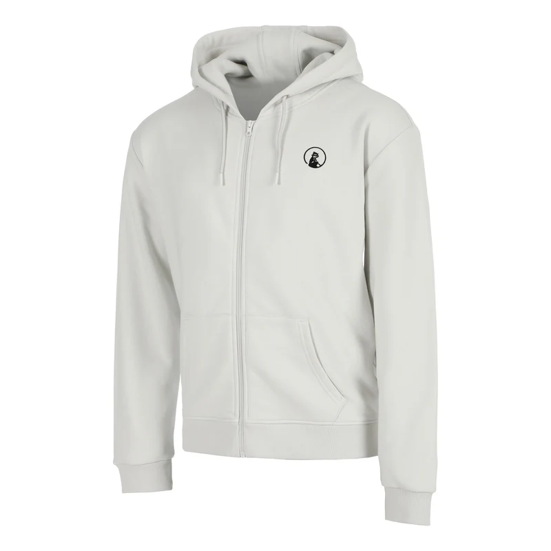 Crush On Court Essentials Sweatjacke Herren-hellgrau, schwarz