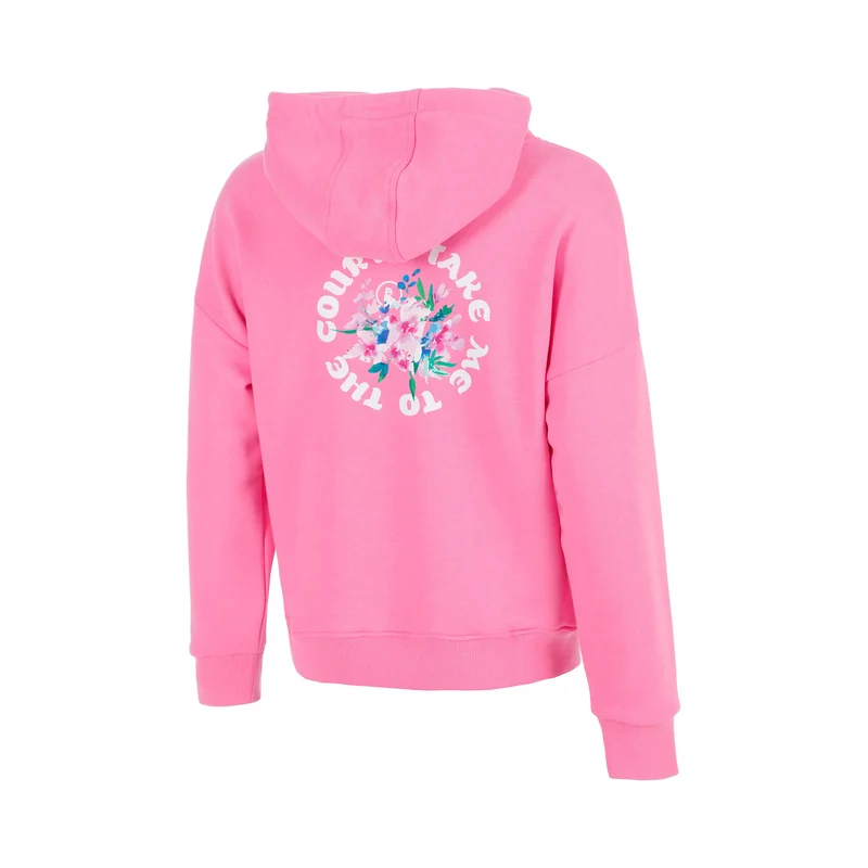 Crush TMTTC Hoody Mädchen-pink, weiß