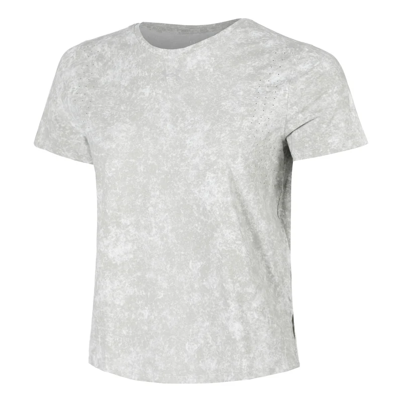 Velociti Pro Print Laufshirt Damen - grau, silber