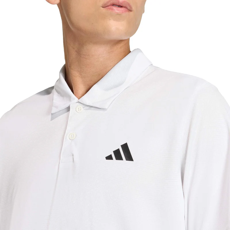 Club Graphic Polo Herren-weiß