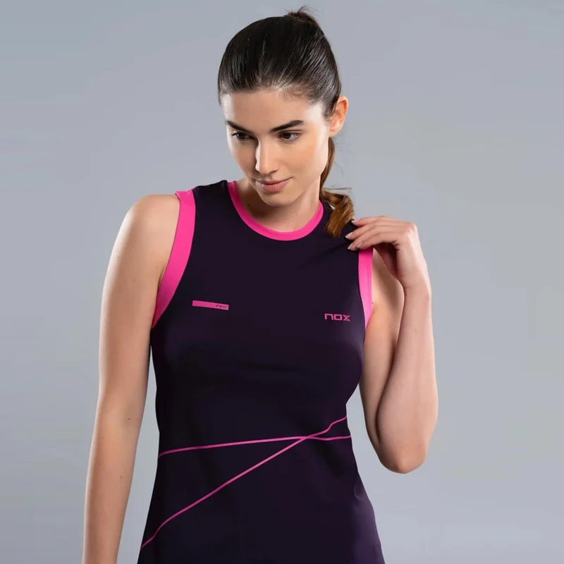 Kleid Damen-schwarz,pink
