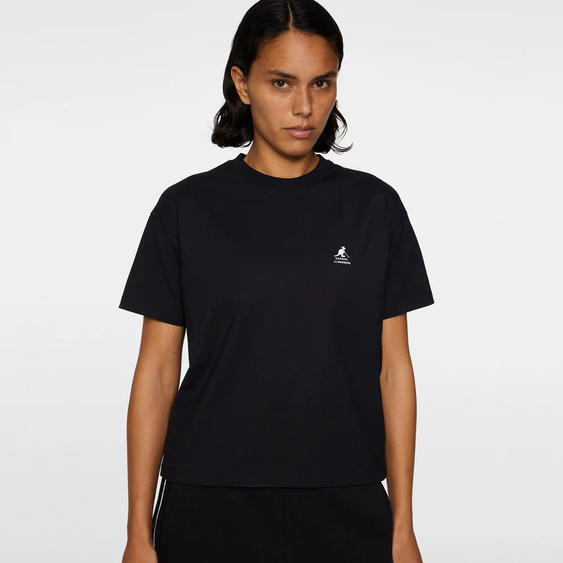 Kangol Lina T-Shirt Damen-Schwarz