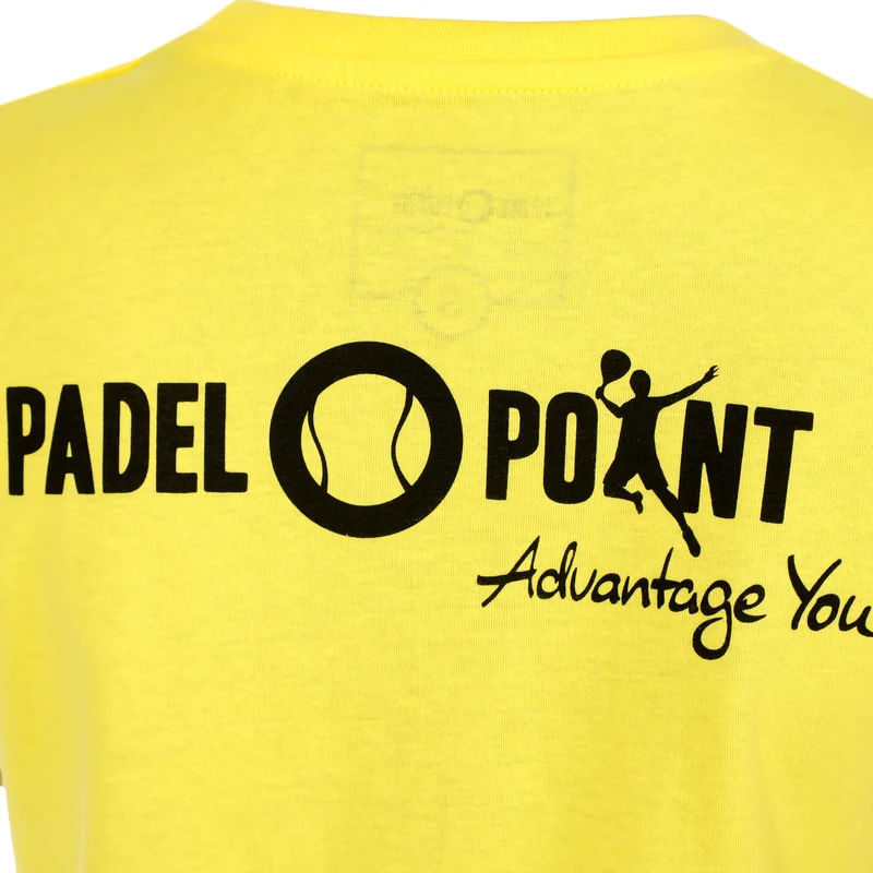 Padel Is Us T-Shirt Damen-Gelb,Schwarz