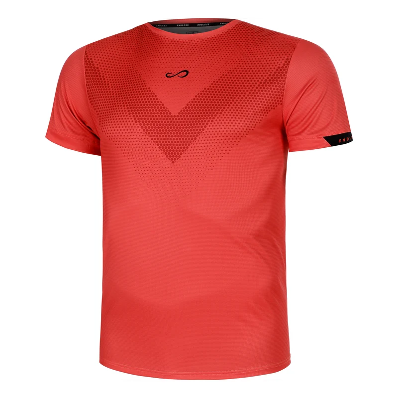 Ace Peak T-Shirt Herren-Koralle