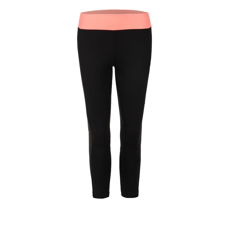 Lift 7/8 Tight Damen-Schwarz,Koralle