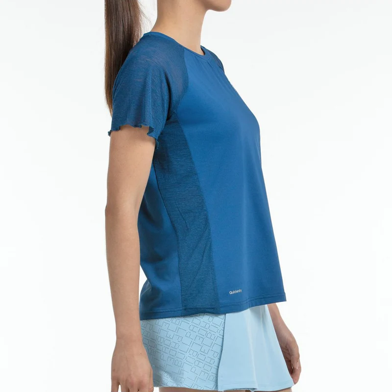 Dedale T-Shirt Damen-Blau