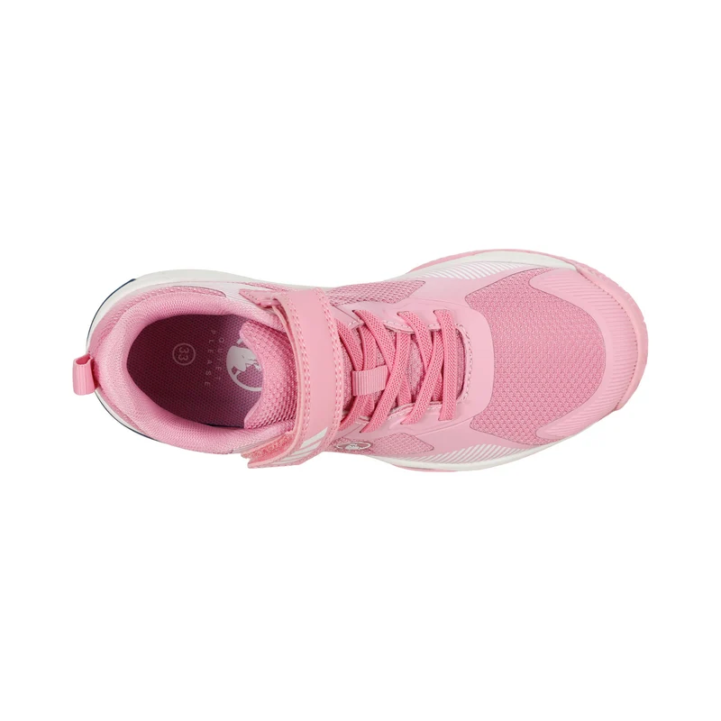 Match Velcro Clay Sandplatzschuh Kinder-pink, weiß
