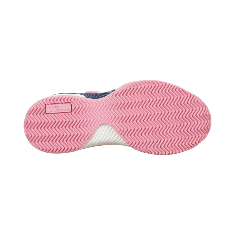 Match Velcro Clay Sandplatzschuh Kinder-pink, weiß