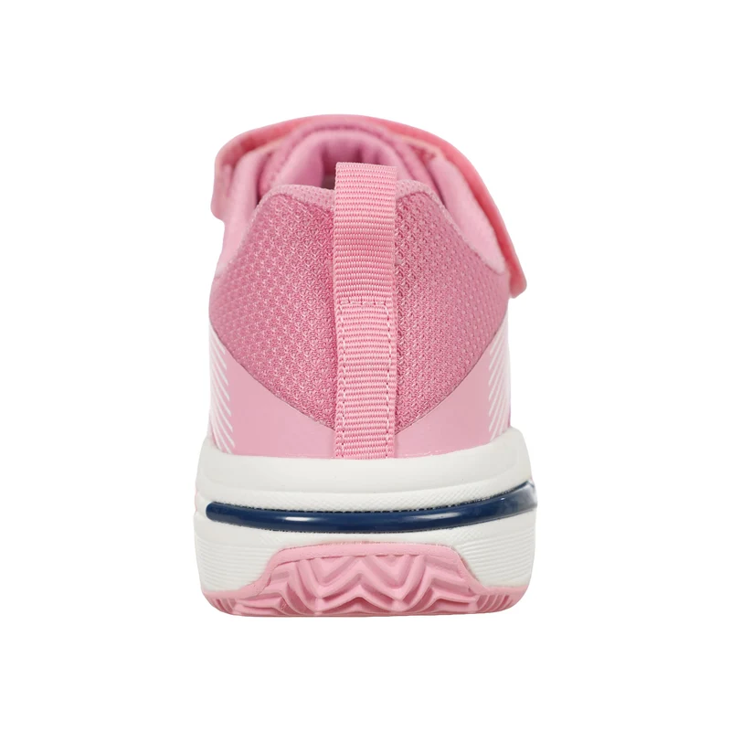 Match Velcro Clay Sandplatzschuh Kinder-pink, weiß