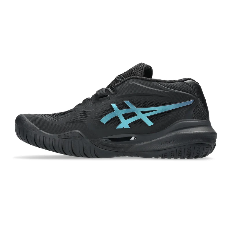 Gel-Resolution X Night Energy Allcourtschuh Damen - schwarz, blau