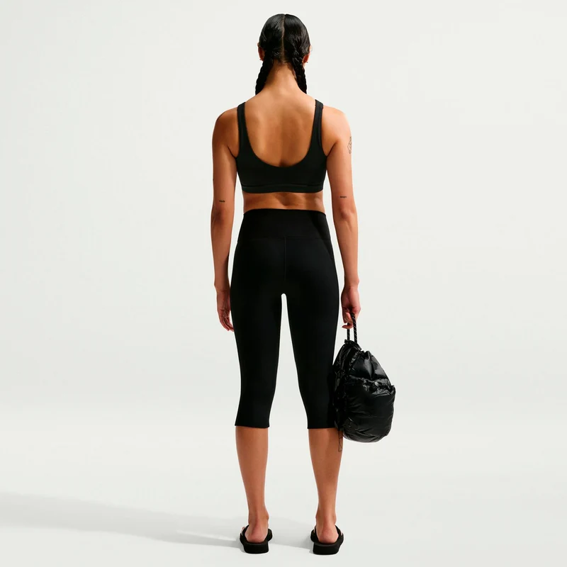 Dri-Fit One High Rise Tight Damen-schwarz
