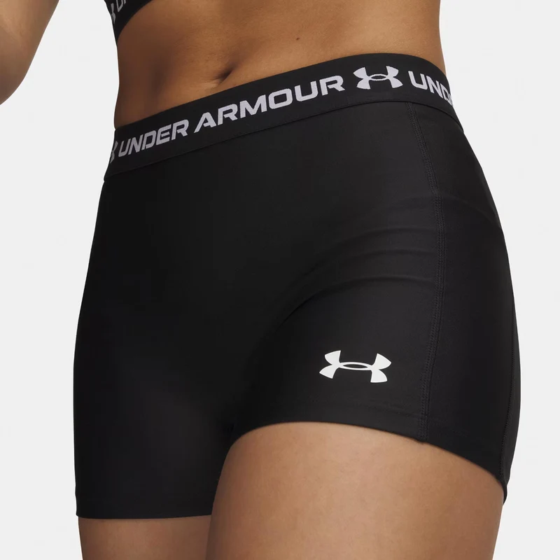 HeatGear Shorts Damen-schwarz, weiß