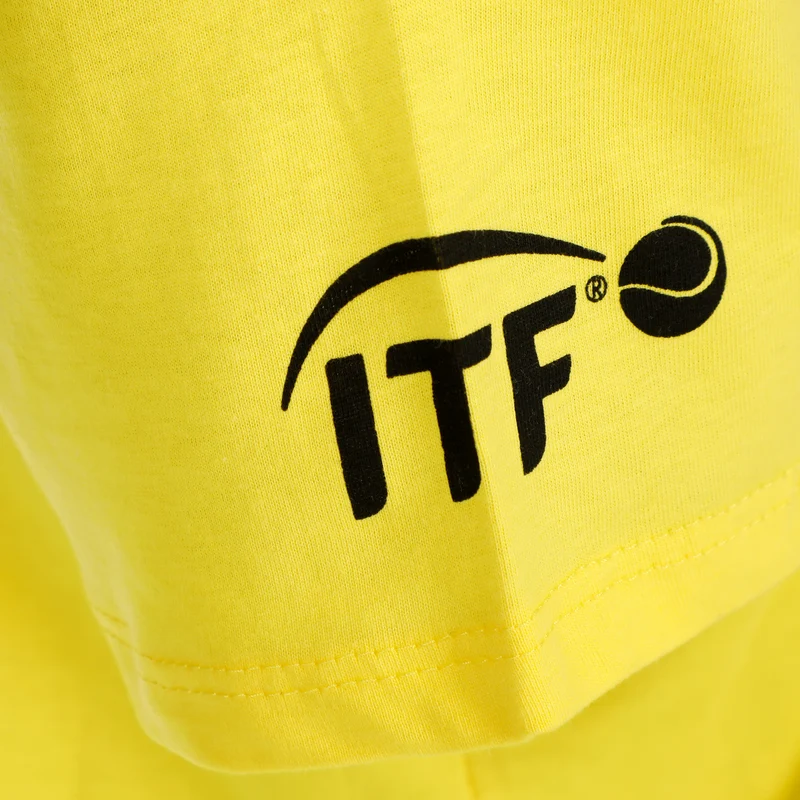 Team Yellow T-Shirt Damen-Gelb,Schwarz